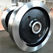 Wysokiej jakości koło dźwigowe z pojedynczym kołnierzem